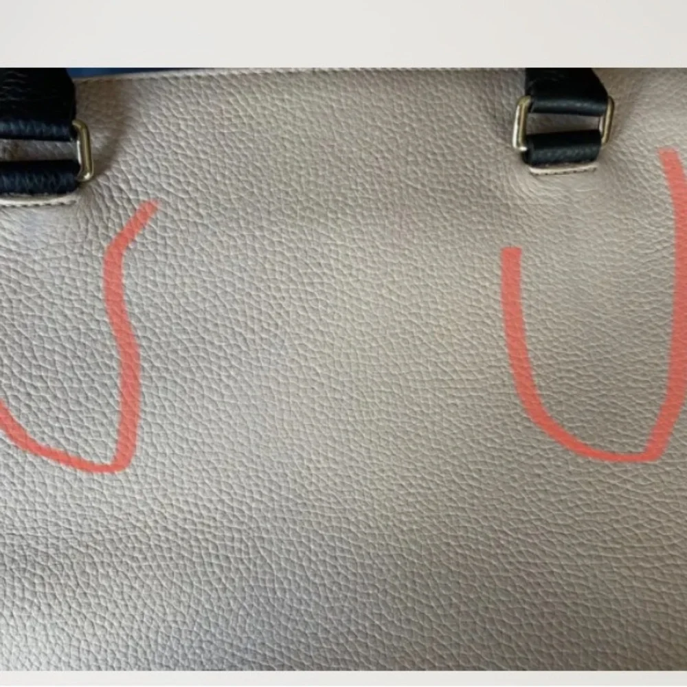 NEW KATE SPADE NEW YORK LEATHER LARGE TOTE BOW SHOULDER BAG  PINK